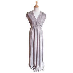 knee length dresses for ladies Annika Pearl And Rhinestone Ruched Mesh Mermaid Dress